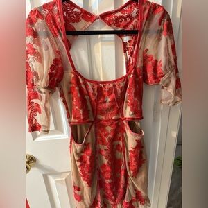Red Temecula fall mini size M